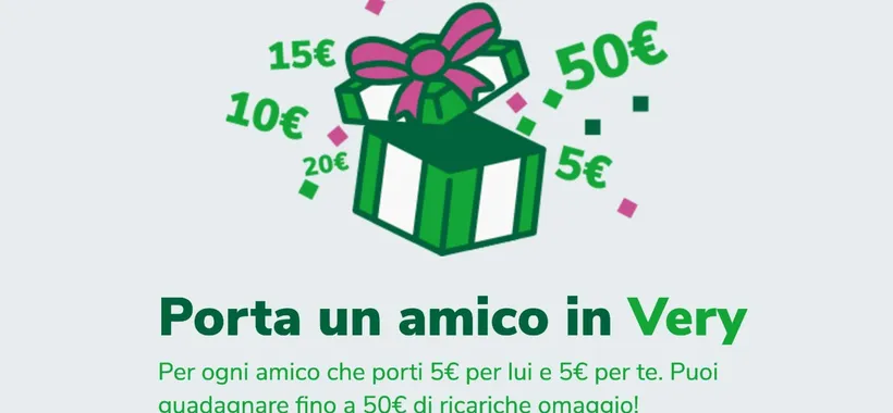 Porta un Amico in Very: ancora fino al 20 Giugno!