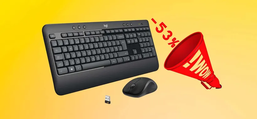 Combo tastiera e mouse Logitech al 53% in MENO (Amazon)