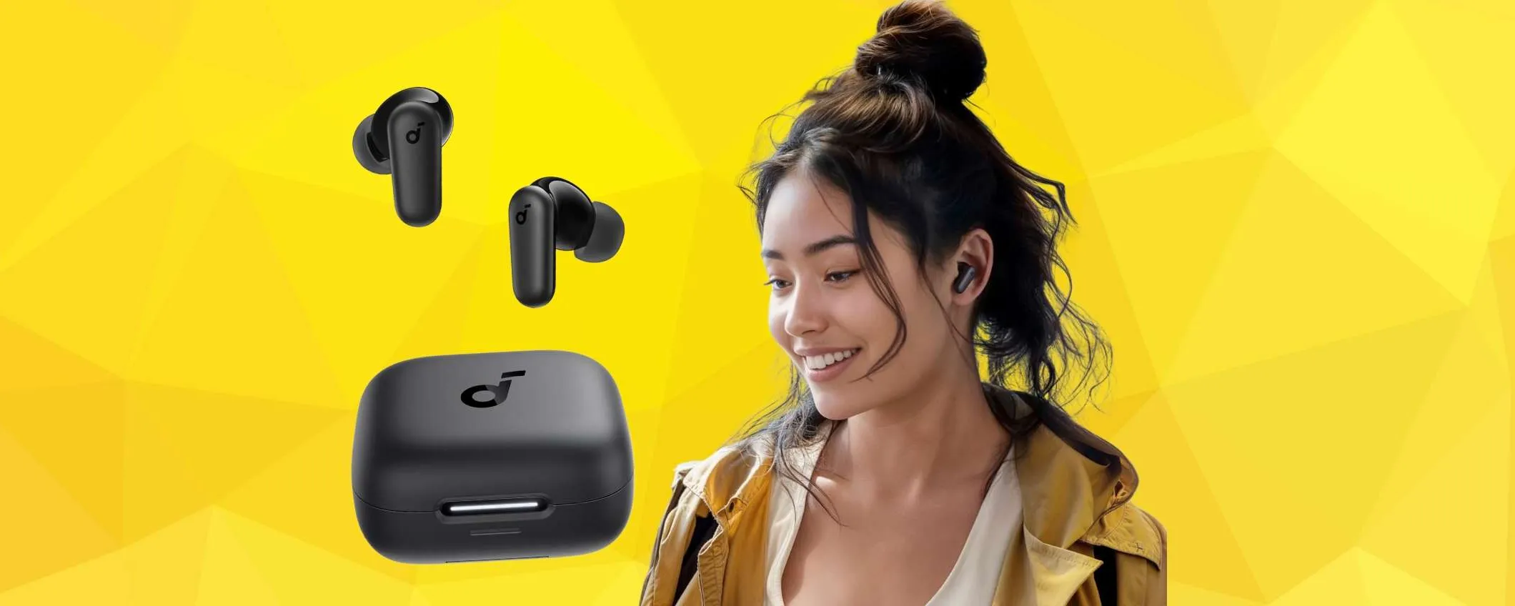 45 ore di autonomia, cancellazione del rumore e costo basso: Soundcore P30i