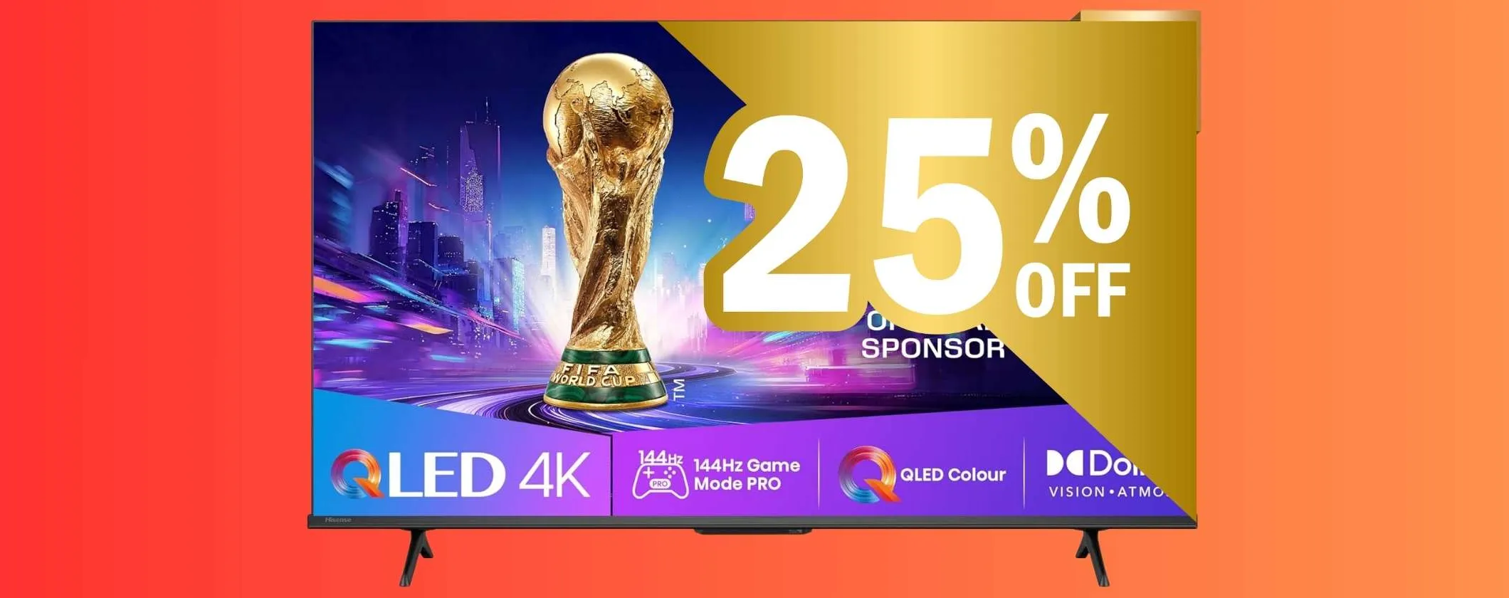Smart TV Hisense QLED 4K da 50