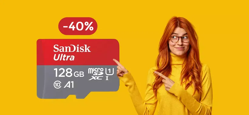 MicroSD SanDisk 128GB: non troverai di meglio ad appena 18€