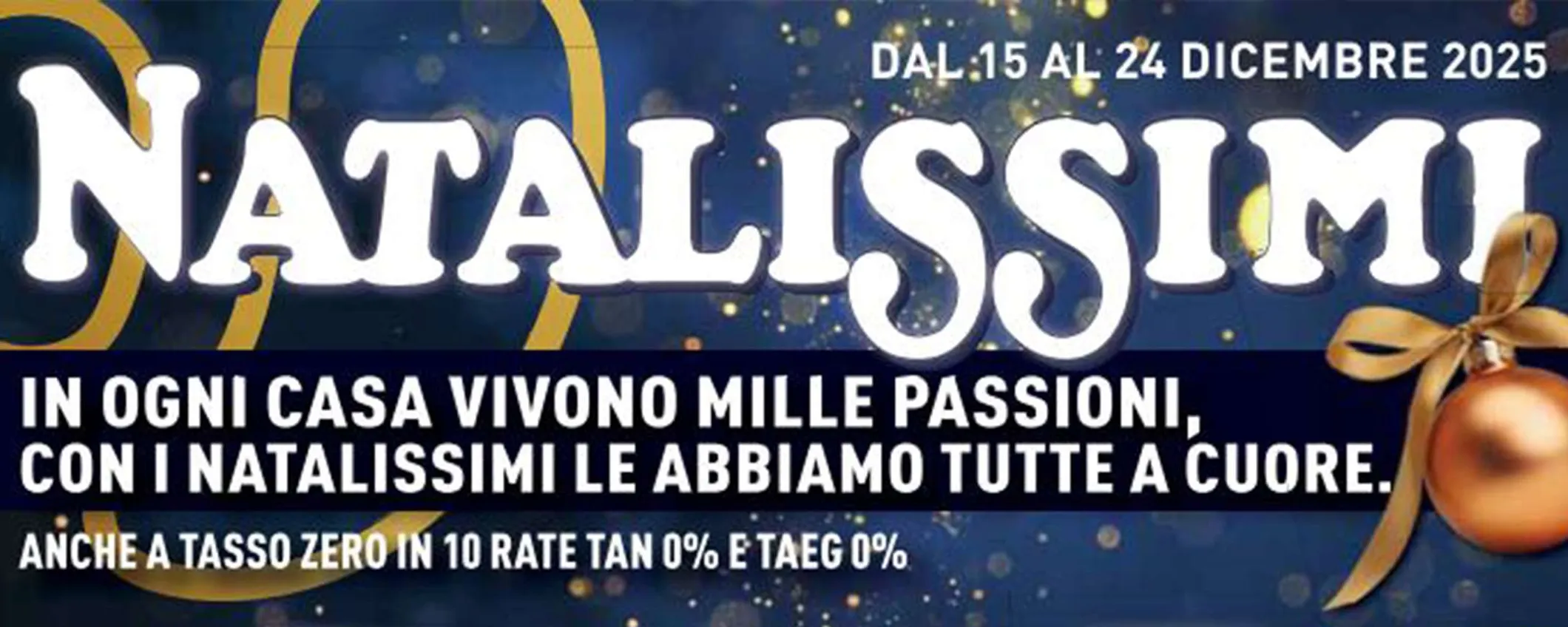 Volantino Unieuro Natalissimi: non perdere sconti, rimborsi, cashback e tasso zero