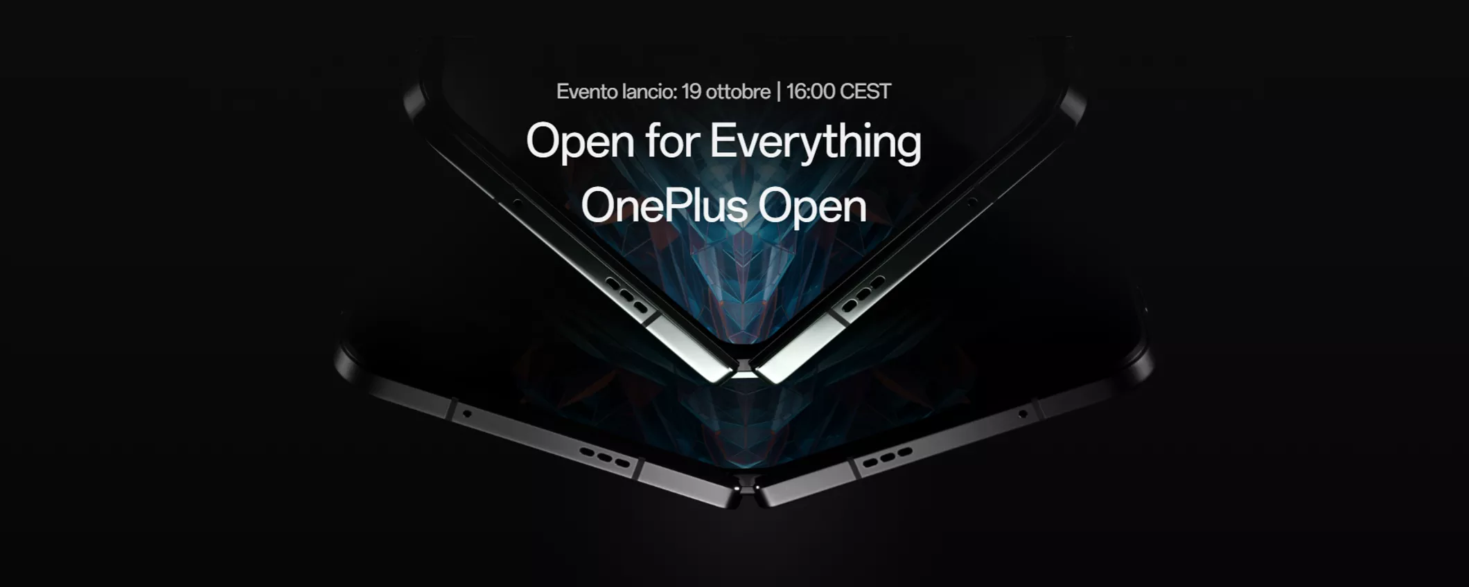 OnePlus Open: a giorni il primo smartphone pieghevole OnePlus