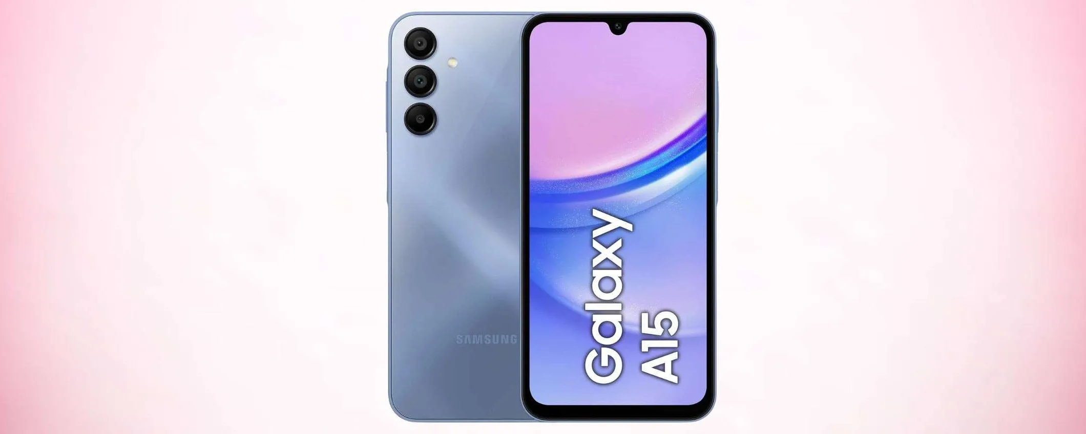Samsung Galaxy A15: ottimo smartphone a soli 123,98€ su Amazon in SCONTO (-38%)
