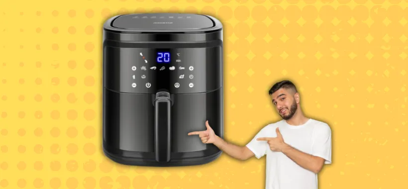 La friggitrice ad aria Aigostar in sconto