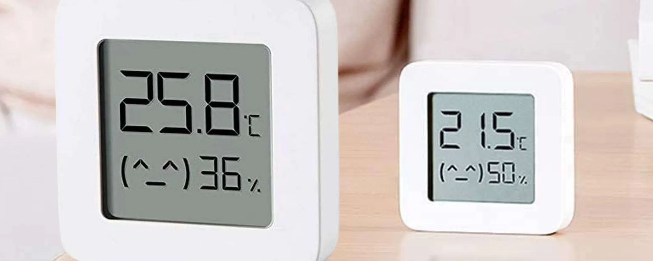 Xiaomi: l'iconico termometro igrometro smart CROLLA a 12€ su Amazon