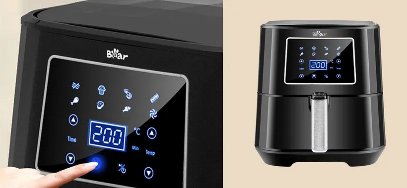 Friggitrice ad aria a 69€: cestello GIGANTE, prestazioni top