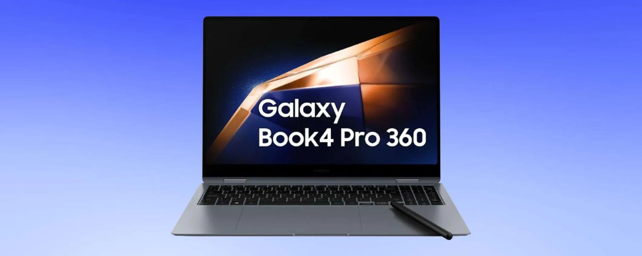 Samsung Galaxy Book4 Pro 360 in offerta: Intel Core Ultra 7, schermo OLED a 120Hz