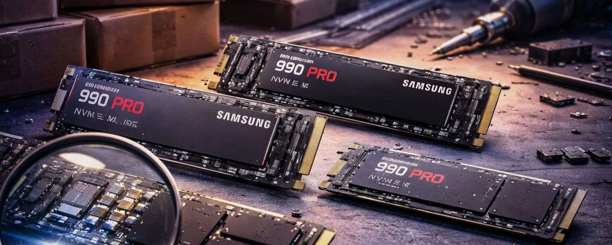 SSD Samsung contraffatti arrivano in Europa: come riconoscerli ed evitare la truffa