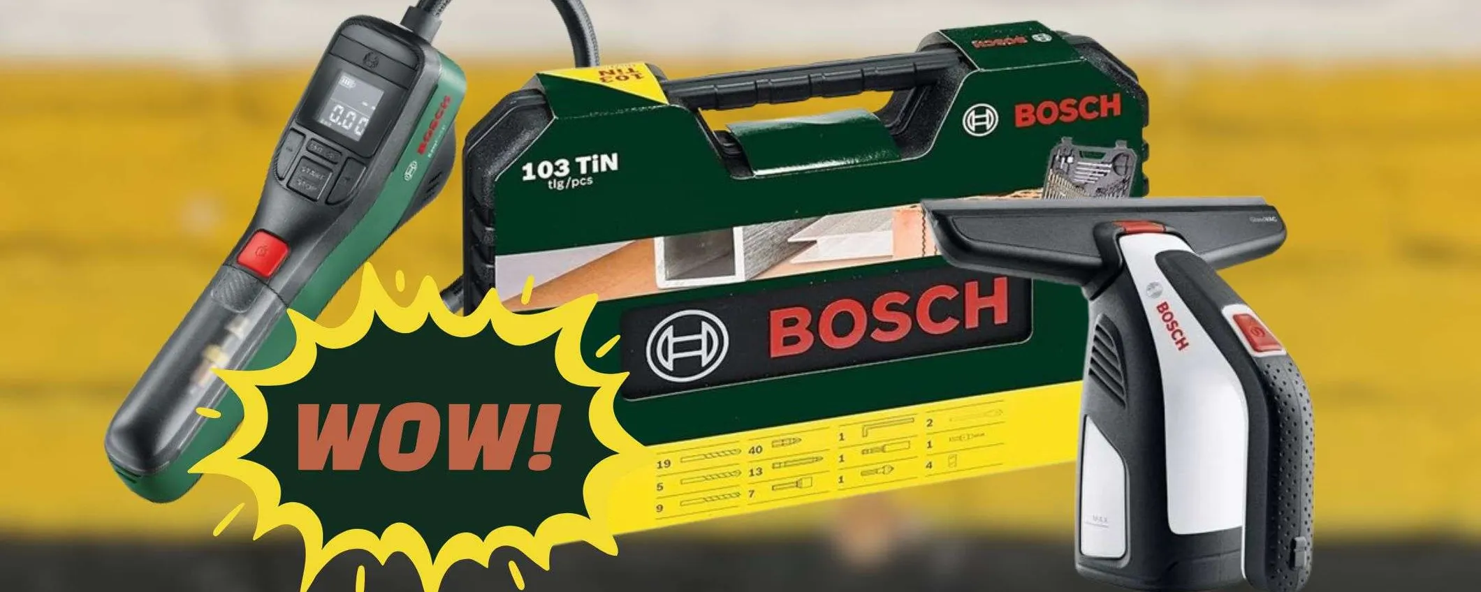 Bosch: ecco i TOP 3 sconti SHOCK alla Festa delle Offerte Amazon di Primavera