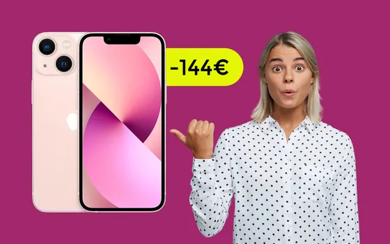 iPhone 13 mini è IMPERDIBILE con questo sconto a sorpresa (-144€)
