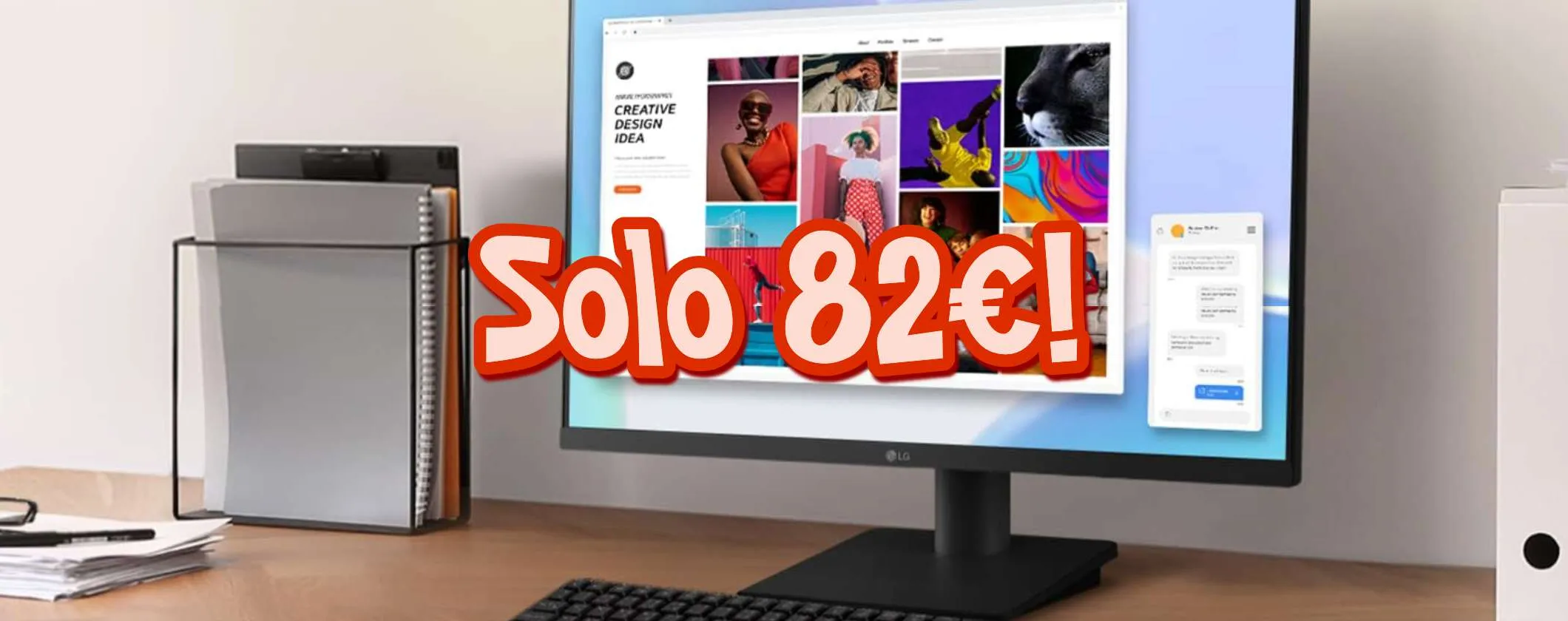 Ci vogliono solo 82€ per un Monitor premium LG su Amazon!
