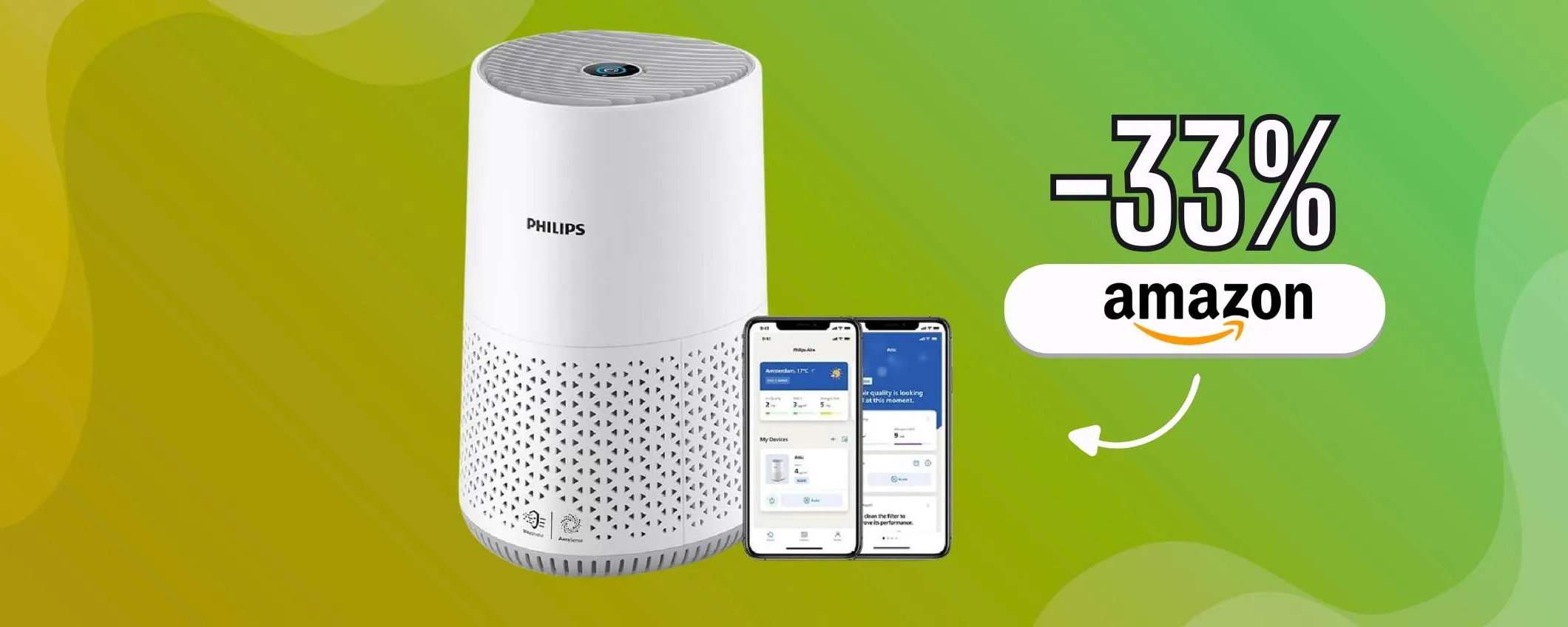 Philips elimina il tuo problema con le ALLERGIE: sistema smart (-33%)