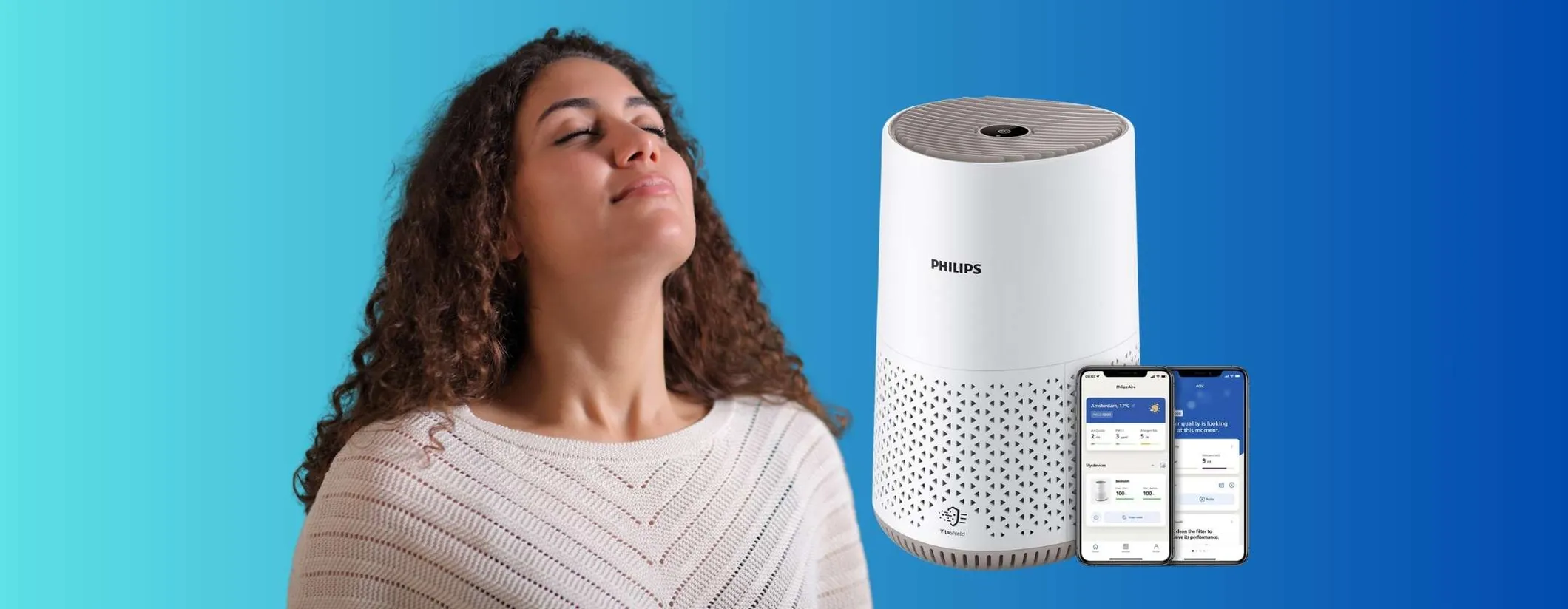 Purificatore d'aria Philips Serie 600i: compatto, efficiente e in sconto al 27%
