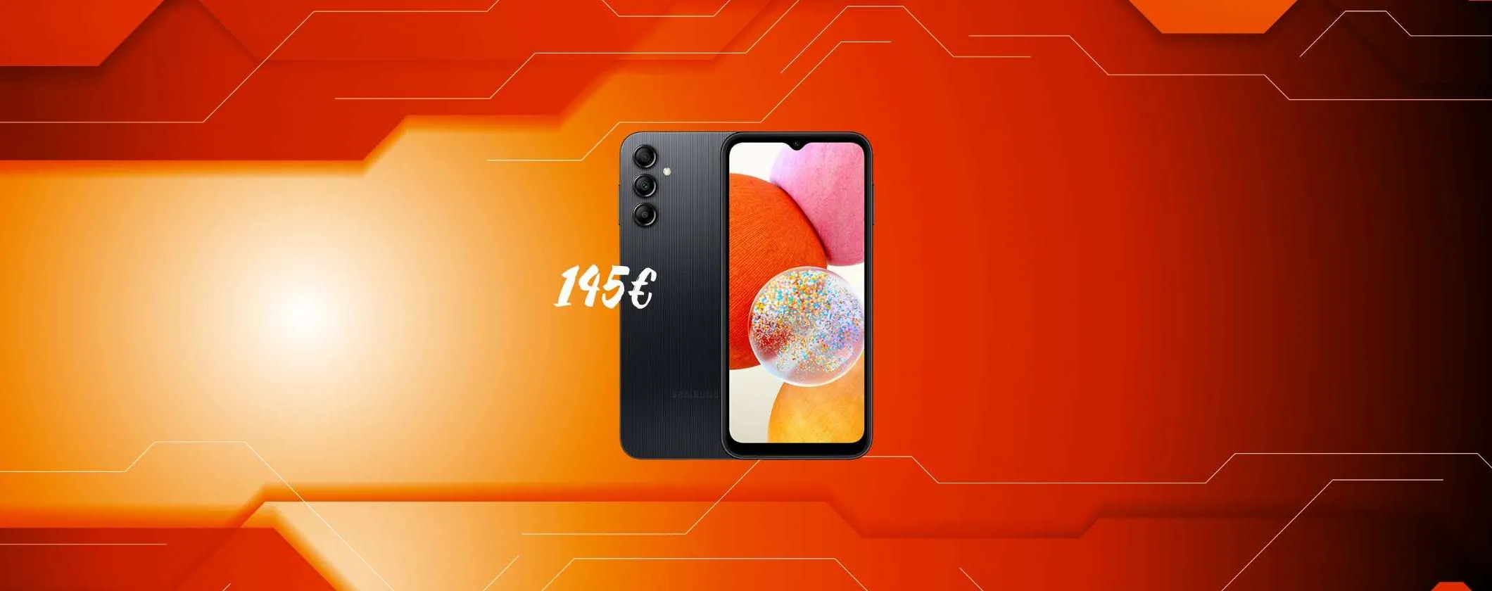 Samsung Galaxy A14 128GB: super batteria, prezzo low cost, 145€