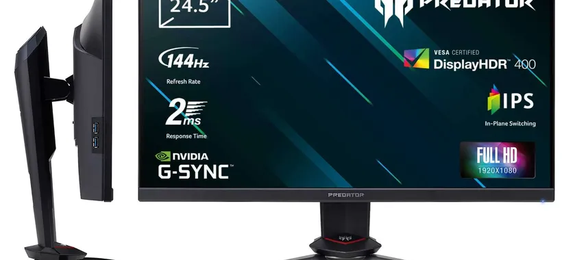 Monitor gaming FHD IPS e G-Sync a meno di 300 euro