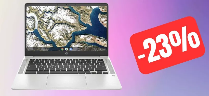 Chromebook HP in SUPER SCONTO su Amazon (-23%)
