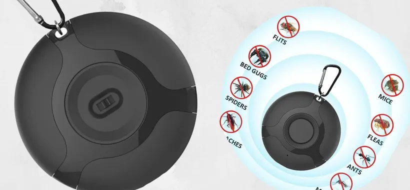 Sembra un portachiavi, ma tiene lontani insetti, topi e zanzare (9€)