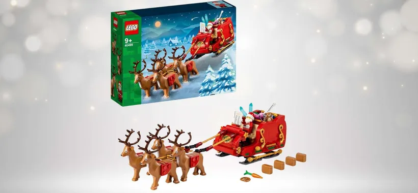 Il set LEGO Slitta di Babbo Natale torna su Amazon ed è anche in offerta in pronta consegna