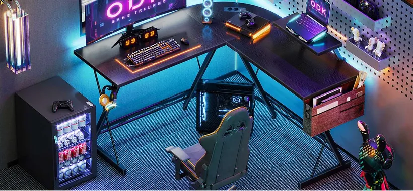 Scrivania da gaming con supporto monitor a soli 59,99€? Offerta bomba su Amazon: va a ruba