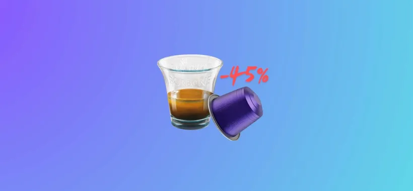 Capsule Caffè Borbone LUSSO per Nespresso al 44% di SCONTO