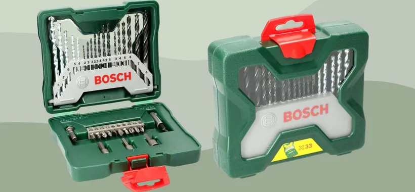 Kit Bosch 33 in 1 a 15€: il set X-Line perfetto per foratura e avvitamento