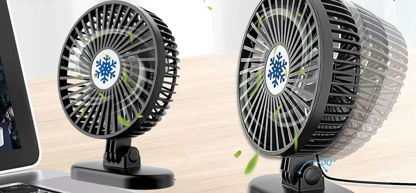 Ventilatore a 7€ su Amazon: basta una porta USB per stare freschi, prezzo WOW