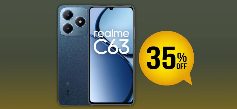 realme C63: lo smartphone economico del momento