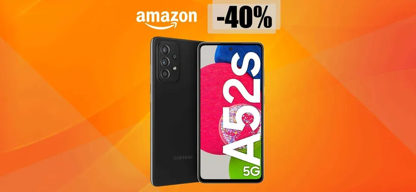 Samsung Galaxy A52s 5G torna in SUPER SCONTO su Amazon (-190€)