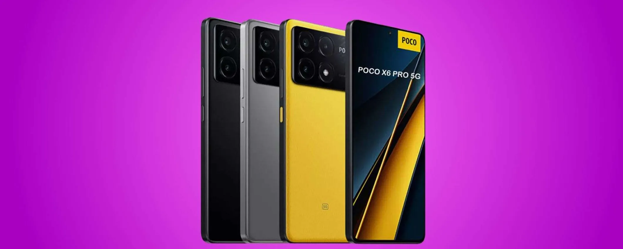 POCO X6 Pro in offerta: oggi è tuo a soli 233€ (anche in tre rate)