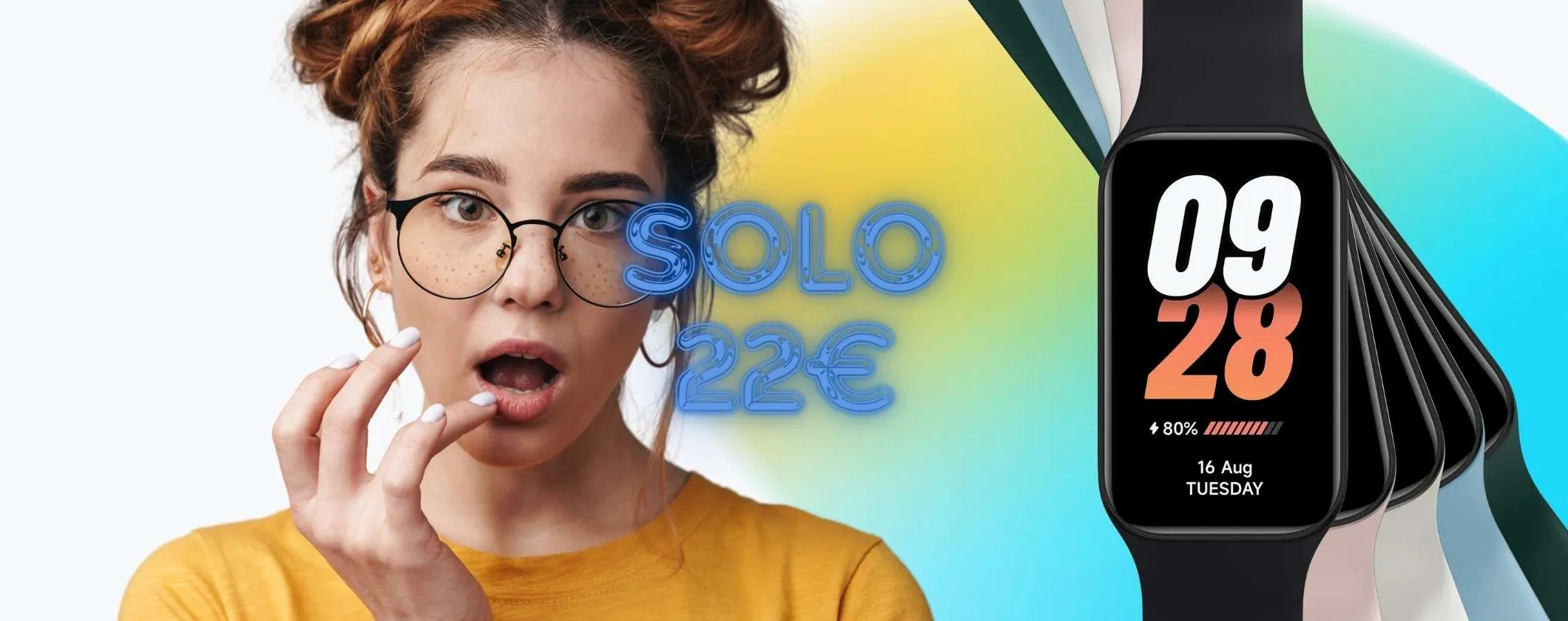 Xiaomi Smart Band 8 Active a soli 22€ è un REGALO su Unieuro