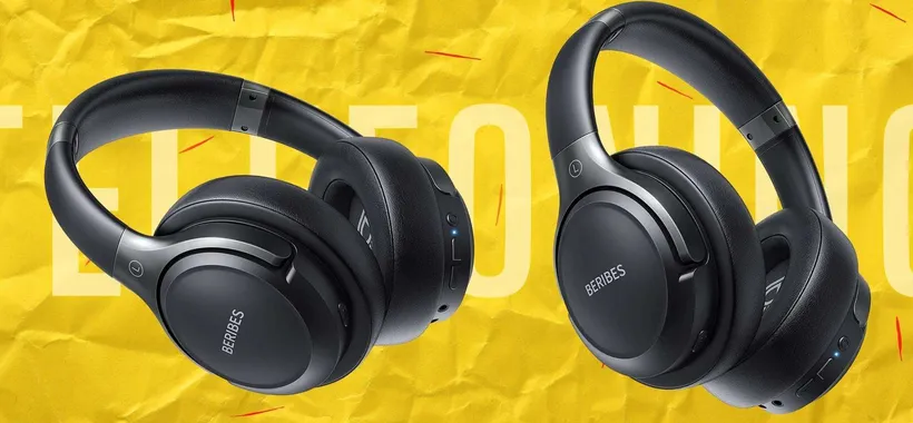Cuffie Bluetooth con 60h di riproduzione: comodissime fuori casa (24€)