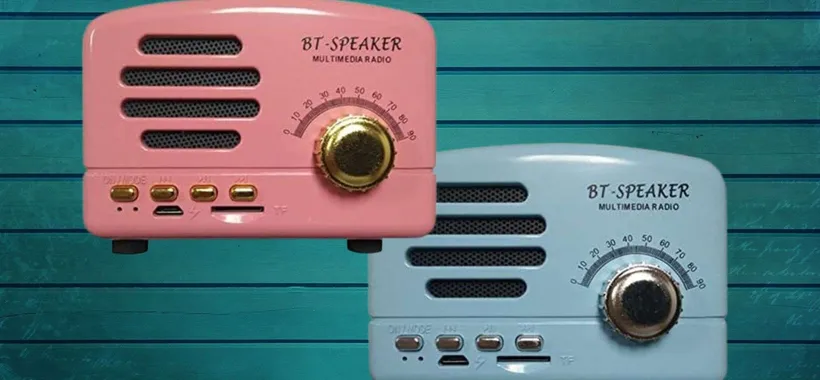 Meraviglioso speaker wireless vintage a prezzo WOW (11€)