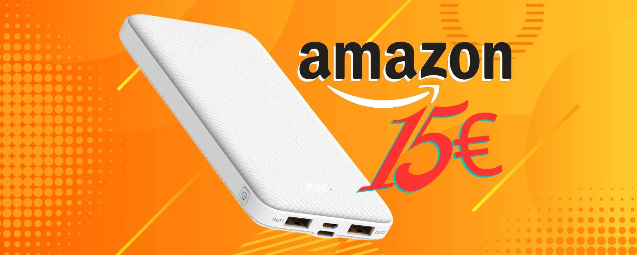 Sei spesso fuori casa? Compra questo Power Bank ultra sottile da 12000mAh