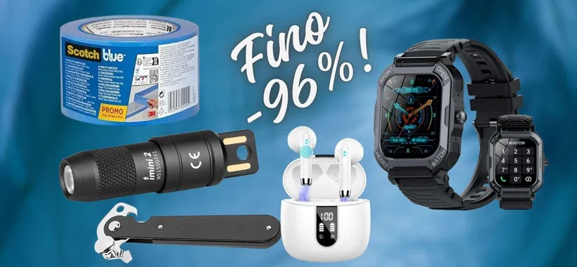Amazon Offerte Primavera FUORI FASE: solo sconti dal 50% al 96% (da 8,99€)