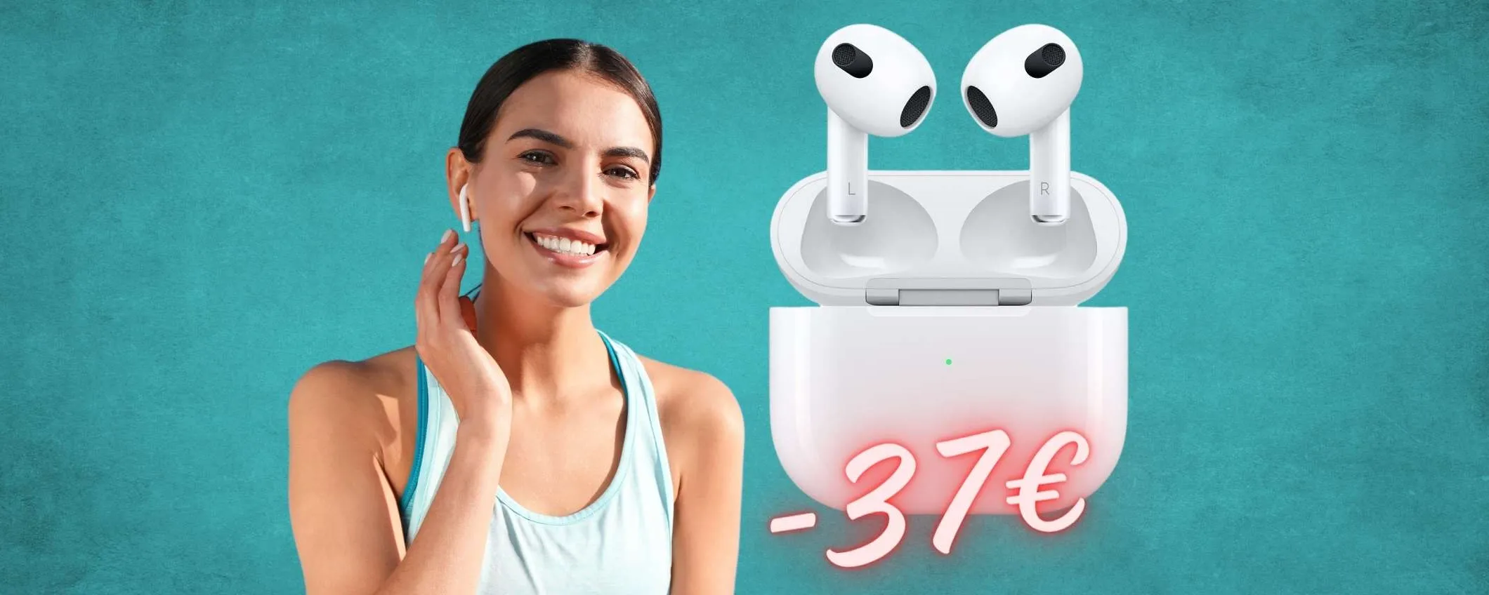 AirPods di 3a generazione a un PREZZO MAI VISTO, solo su eBay (-37€)