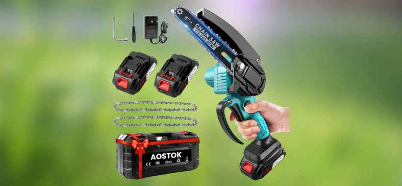Mini motosega a batteria: che PREZZO su Amazon (-24%)
