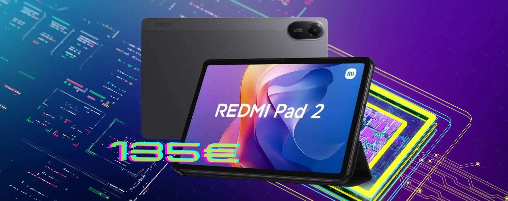Xiaomi Redmi Pad 2 da 11 pollici: ottima resa con una piccola spesa (135€)