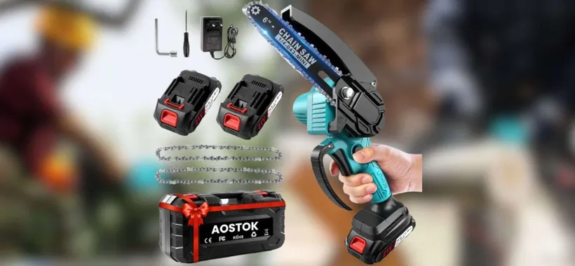 Amazon SCONFIGGE Parkside: motosega, 2 batterie, accessori e custodia a 39€