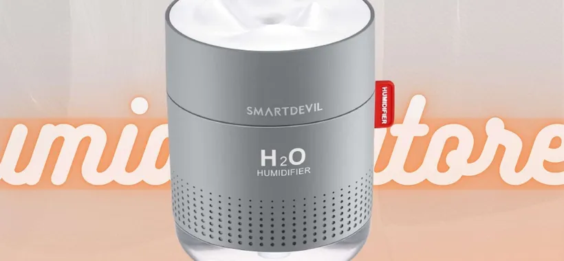 Aria sempre fresca con questo umidificatore a prezzo SHOCK