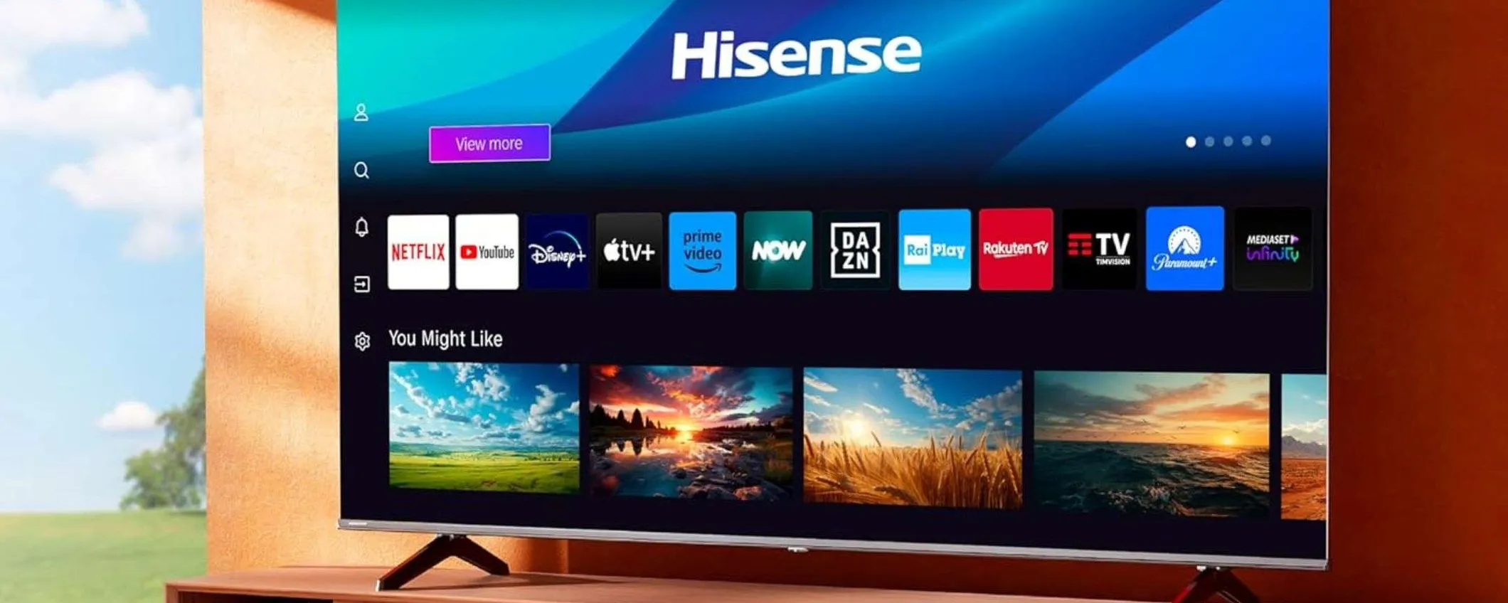 Sconto IMPERDIBILE su Amazon per la smart TV Hisense 4K UHD da 55