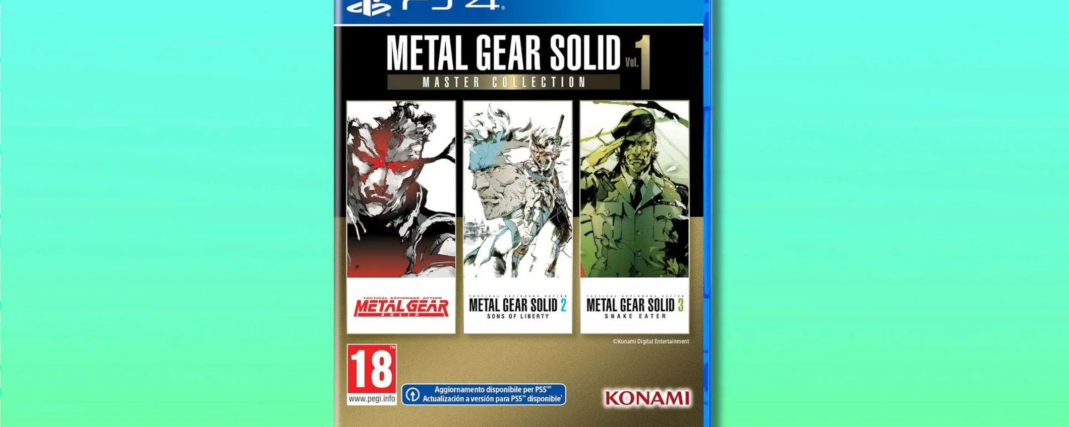 Metal Gear Solid Master Collection Vol. 1 (PS4) a soli 37,73€: non ci sono più scuse
