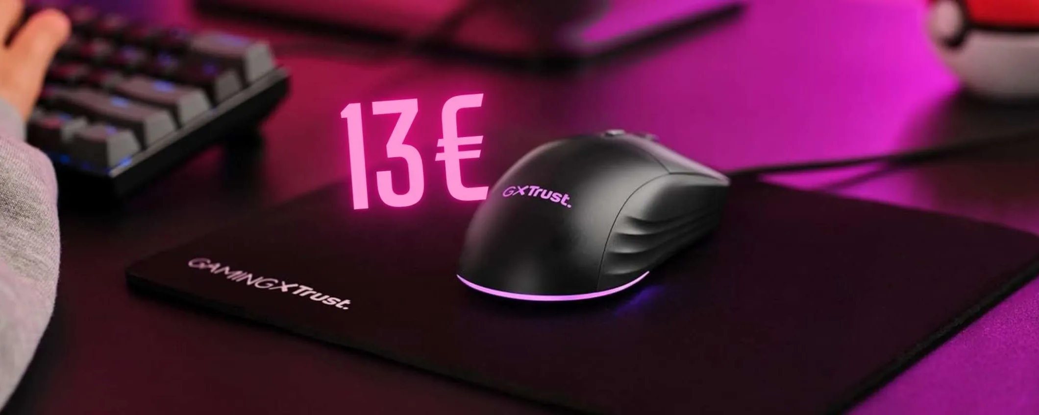 Trust GXT 925 Redex II: il mouse da gaming dal costo ridicolo (solo 13€)