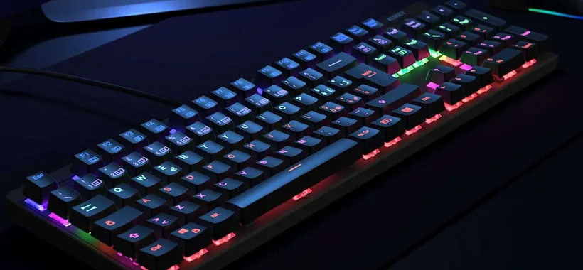 Tastiera Aukey a 6 colori: l'affare su Amazon