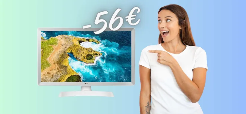 Smart TV LG da 24 pollici in SCONTO di 56€ su eBay, un VERO AFFARE