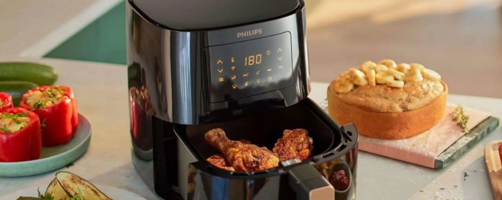Friggitrice ad aria Philips con WiFi in OFFERTA PAZZA su Amazon