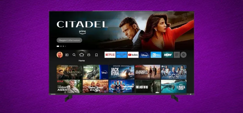 TV QLED 4K da 55" della Toshiba in offerta su Amazon: tua a soli 359€