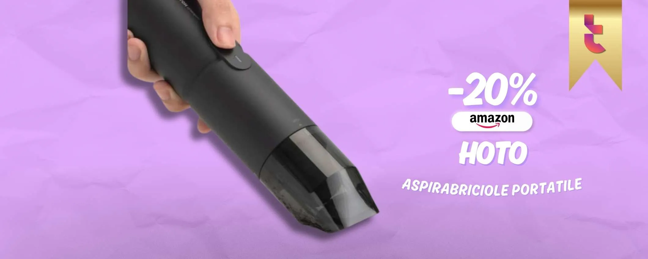 Aspira di tutto e di più anche se è mini: HOTO colpisce ancora (-20%)
