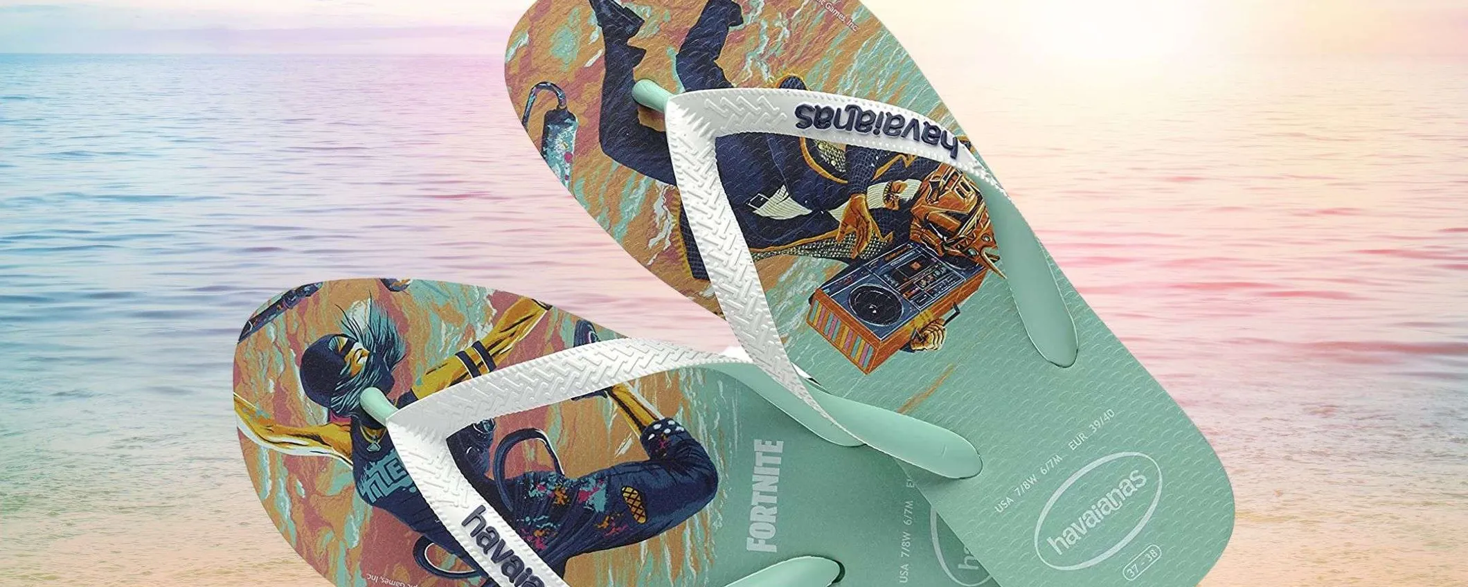 Infradito Havaianas Fortnite a 12€: sconto ASSURDO del 54% su Amazon