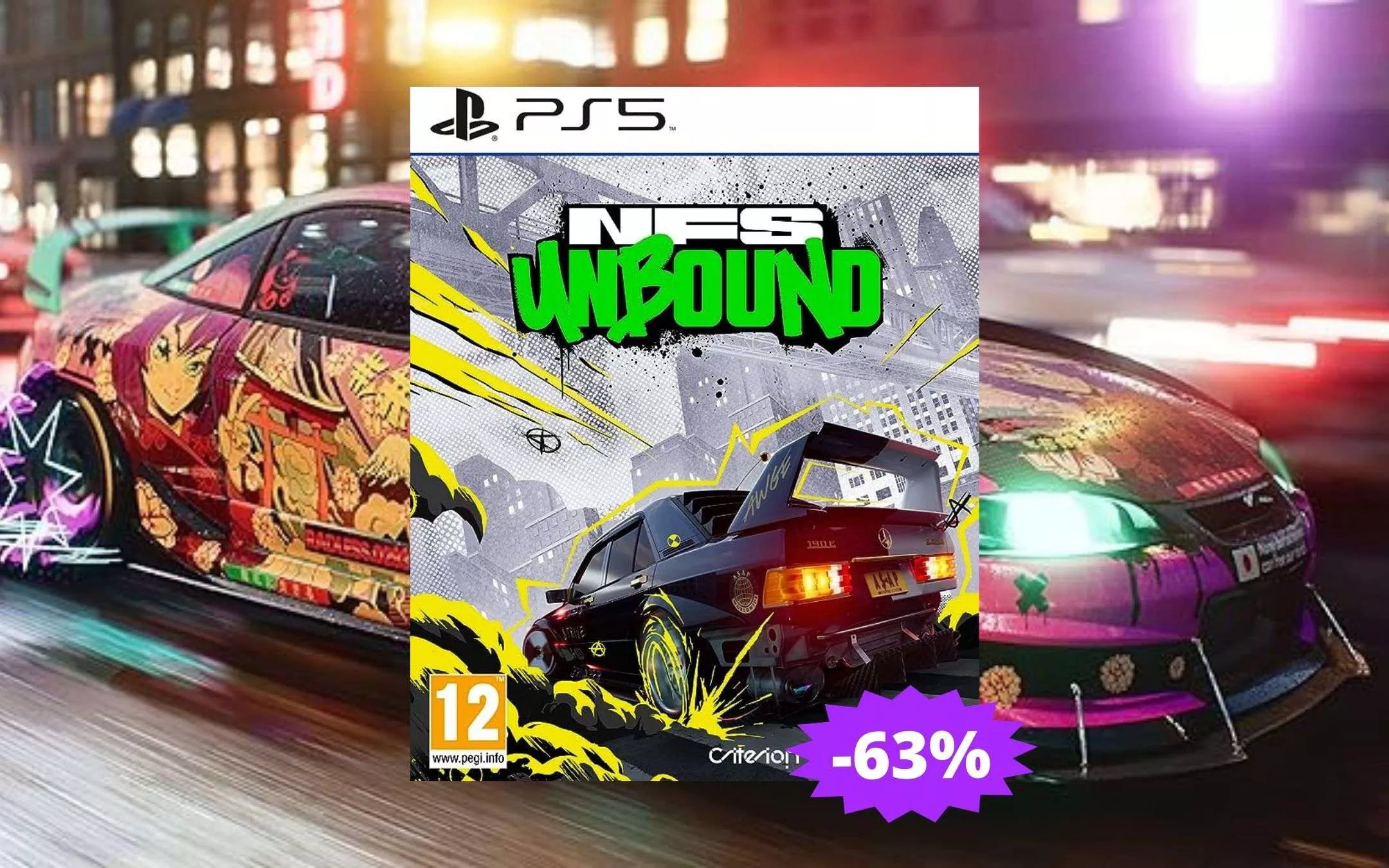 Need for Speed Unbound per PS5: prezzo BOMBA su